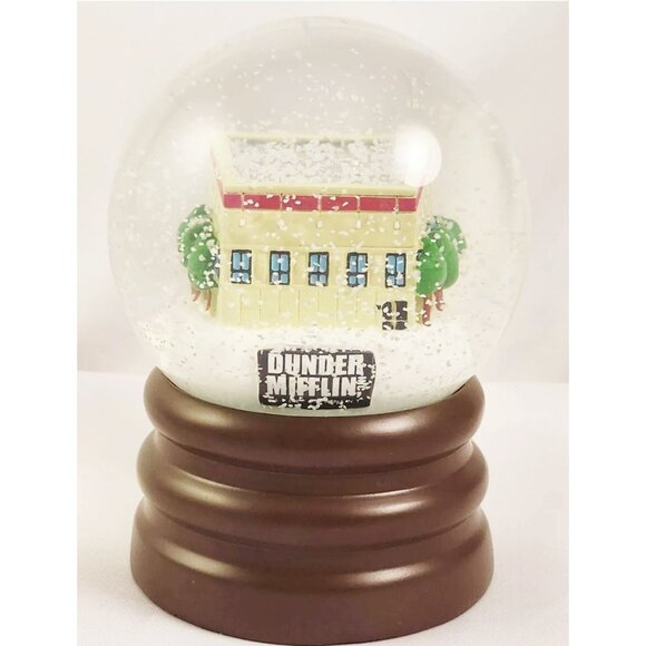 New In Box The Office Snow Globe Dunder Mufflin Building Statue 2020 - Picture 4 of 4